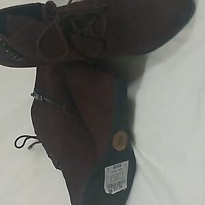 Franco sarto  women lace up.booties size 8M